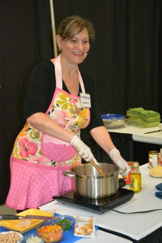 NJ Home Show, Jersey Bites Cooking Stage, Michael Gabriele, Deb Smith