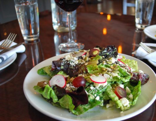 618s Little Gem Lettuce Salad, Freehold, 618 Restaurant, Jersey Bites, Susan Weiner