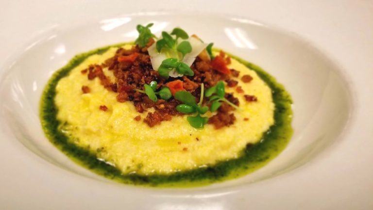 Easter Side Recipe: Crispy Sausage and Sun-Dried Tomato Polenta from Salt Creek Grille – Princeton