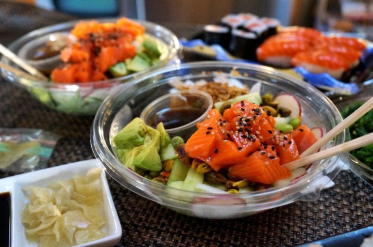 Wegmans Alpine King Salmon Sushi Experience