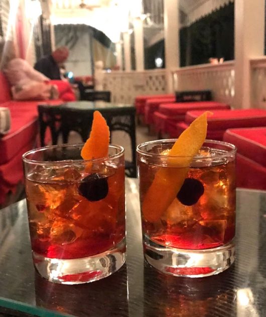 Old Fashioneds on the porch