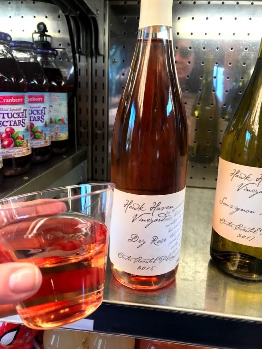 Hawk Haven dry rosé wine