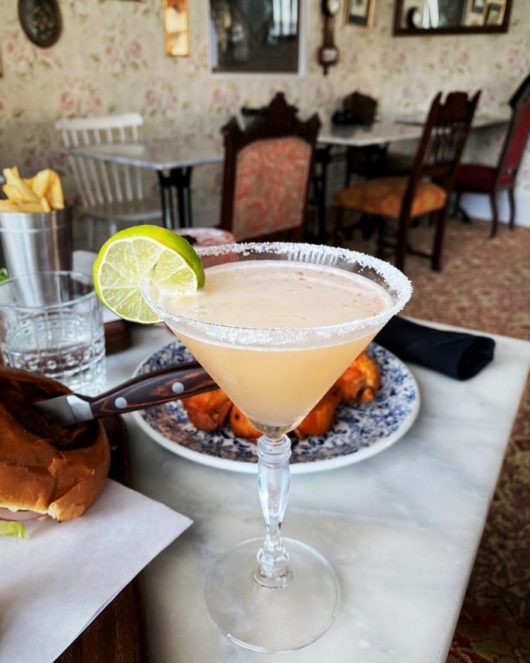 cocktail in the Tea Room