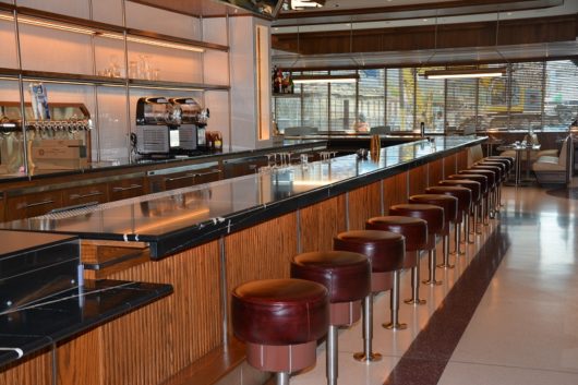 Tops Diner The 18-stool counter