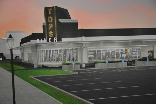 The 2019 architectural concept drawing