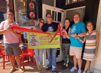 ribbon cutting for Scratch Taco