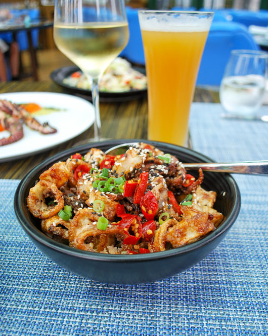 General Tso Calamari Calabrian Chilies