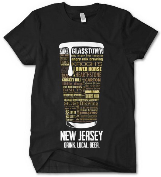 NJ drink local tshirt
