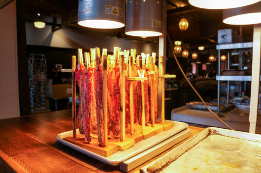 David Burkes signature clothesline bacon