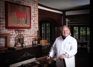 Chef David Burke at his Red Horse restaurant