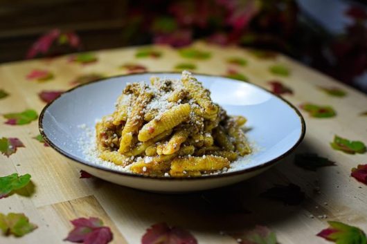 plate of pasta from ESO artisanal pasta 