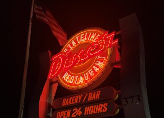 Stateline Diner sign