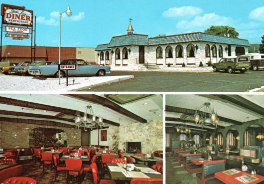 Postcards offer glimpses of the previous iterations of the State Line diner