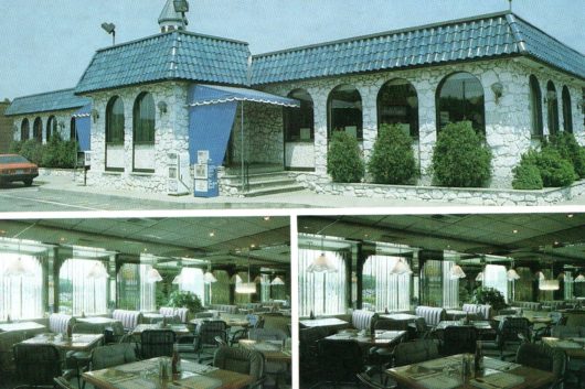 Postcards offer glimpses of the previous iterations of the State Line diner