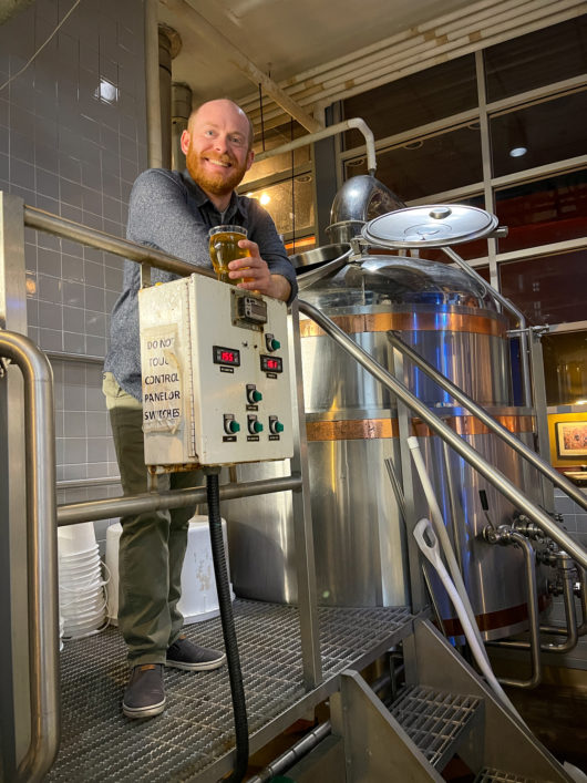 Head Brewer Will Mink