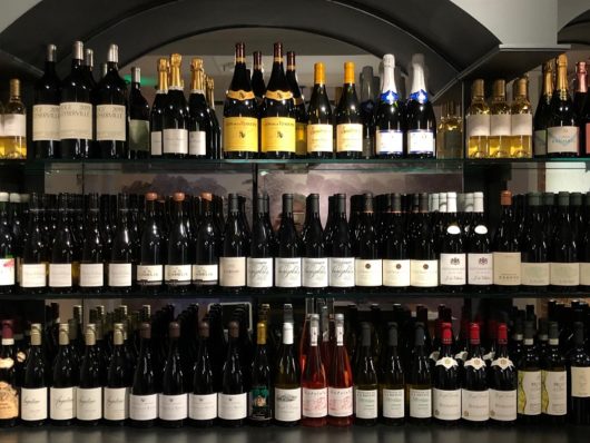 An impressive arsenal of wines