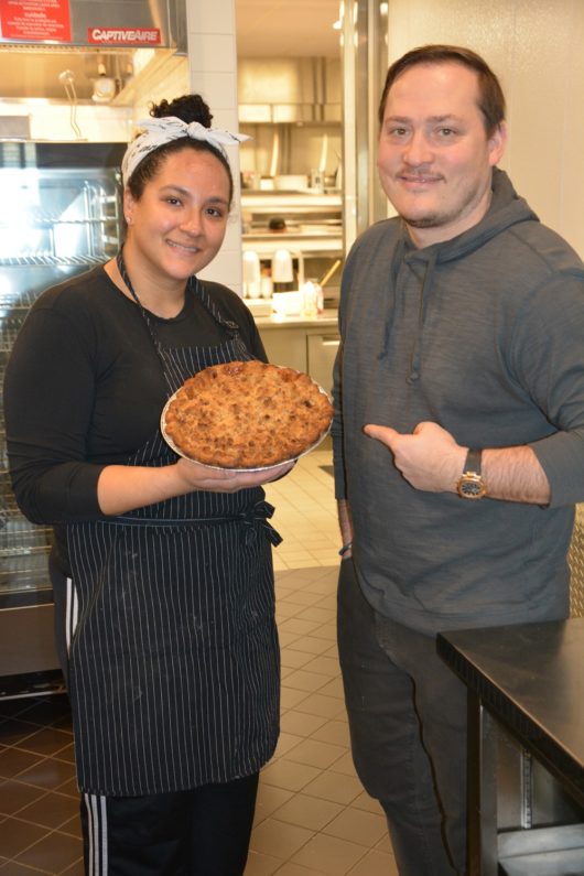 Nathalia, blueberry pie, Jimmy Golemis