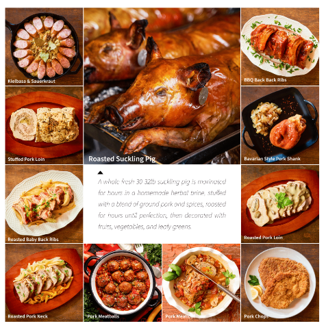 New Catering Website