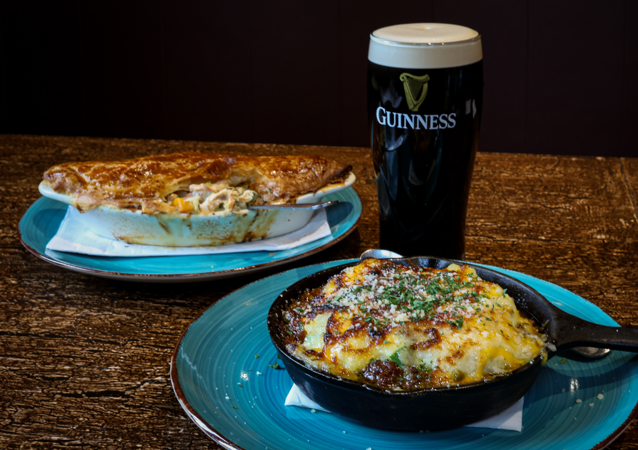 classic Hearth & Tap dishes