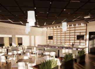 Vine and Oak interior rendering