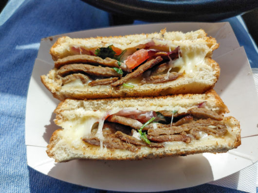 Gyro Grilled Cheese from