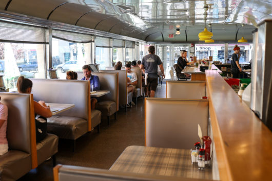 Interior of Toast's Red Bank location