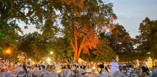 Jersey City hosted its inaugural Le Dîner en Blanc