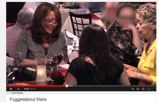 screenshot of Deborah Smith on tv show