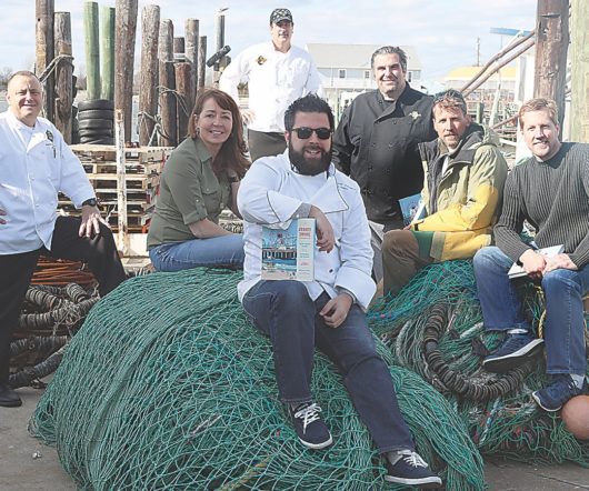 chefs on the dock in Pt Pleasant Beach