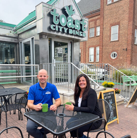 owners of Toast City Diner