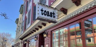 Toast Asbury sign exterior