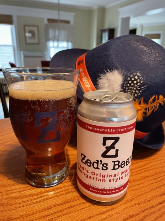 Zeds Hungarian Style Marzen, A Year of Drinking Jersey: September, Jersey Bites, Peter Culos