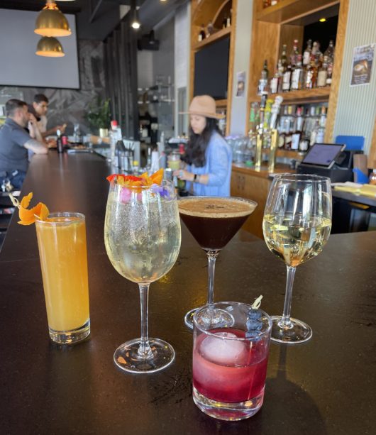 Jersey Social bar with cocktails