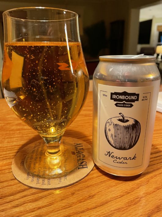 The Harrison Cider Line: Newark Cider, Newark Cider Royal, and Harrison’s Sparkling Newark Cider Ironbound Farm and Ciderhouse, Asbury, Pete Culos, A Year of Drinking Jersey, Jersey Bites