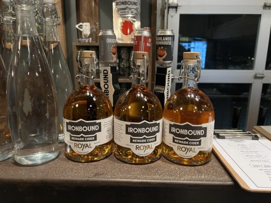 The Harrison Cider Line: Newark Cider, Newark Cider Royal, and Harrison’s Sparkling Newark Cider Ironbound Farm and Ciderhouse, Asbury, Pete Culos, A Year of Drinking Jersey, Jersey Bites