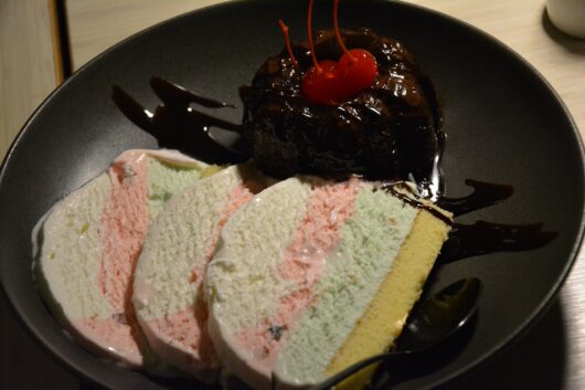 Cassata ice cream cake, Pan-Asian restaurant Ming in Edison, Michael Gabriele, Jersey Bites