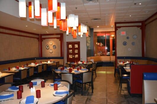 Ming interior, Pan-Asian restaurant Ming in Edison, Michael Gabriele, Jersey Bites