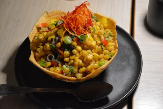 Crispy corn salad, Pan-Asian restaurant Ming in Edison, Michael Gabriele, Jersey Bites