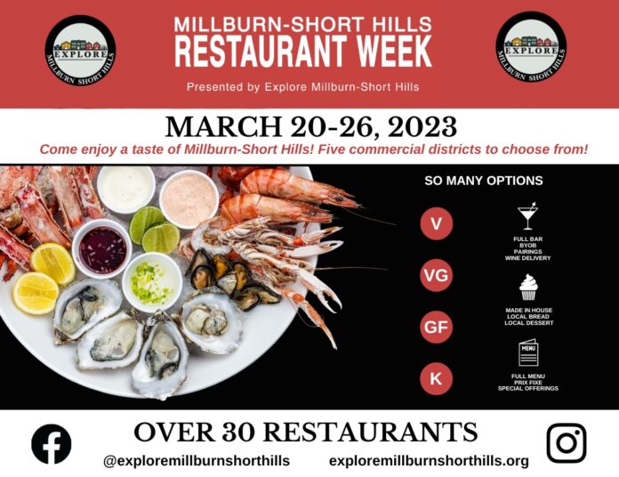 Millburn-Short Hills Restaurant Week