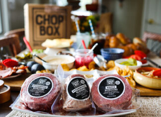 Building the Perfect Burger Board Chop Box Burger Board a board full of condiments and toppings for burgers