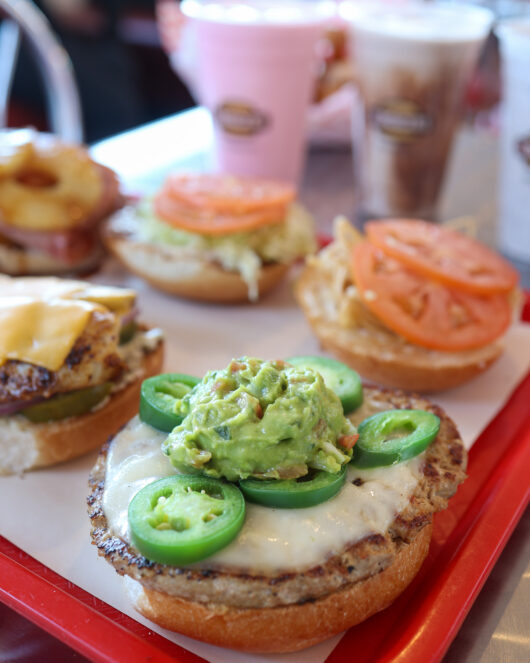 The Spicy Baja&nbsp;chicken burger,