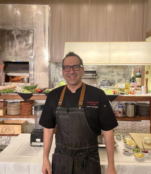 Chef Aram Demo Station Lunch and Learn