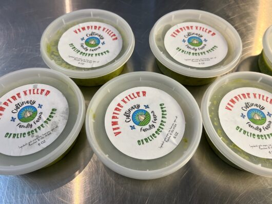 Culinary Family Farms, garlic, Jersey Bites, article by Adam Horvath