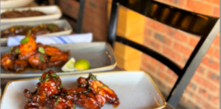 Chicken Wings on Plate