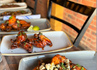 Chicken Wings on Plate