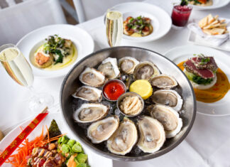 Oysters on the half shell at Washington House