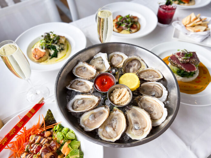 Oysters on the half shell at Washington House