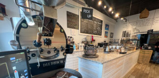 interior of Port Coffee Roasters