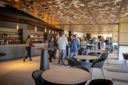 Prudential Center VIP lounge