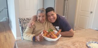 chef eloy and mom